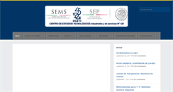 Desktop Screenshot of cetis120.edu.mx