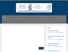 Tablet Screenshot of cetis120.edu.mx